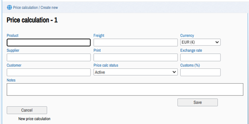 NewPrice calculation